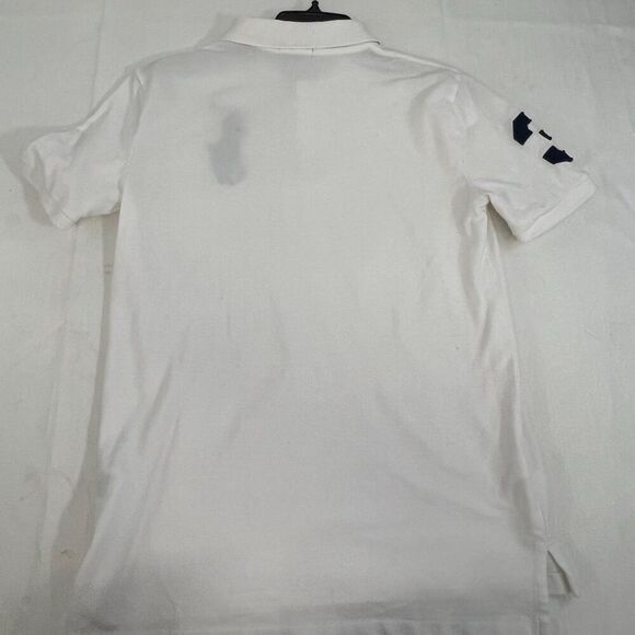Polo By Ralph Lauren Boys 14-16 Big PONY White Short Sleeve‎ Polo Shirt Youth L - Picture 3 of 10